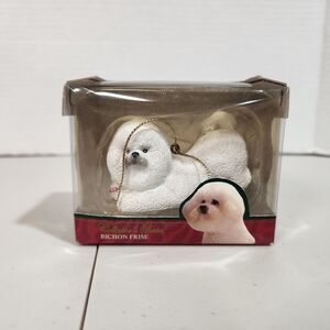 ACA Bichon Frise Christmas Ornament